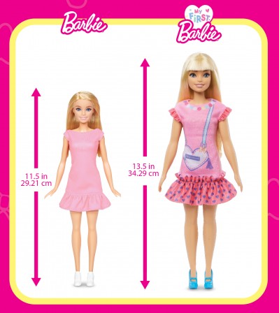 Mattel innove avec Ma Première Barbie, une poupée pour les tout